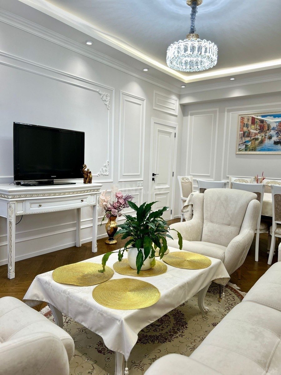 3 otaqlı yeni tikili - İnşaatçılar m. - 85 m² (10)