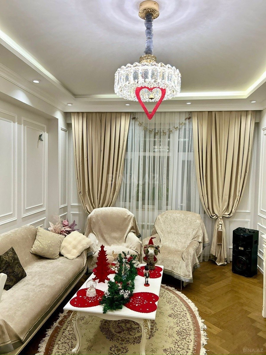 3 otaqlı yeni tikili - İnşaatçılar m. - 85 m² (22)