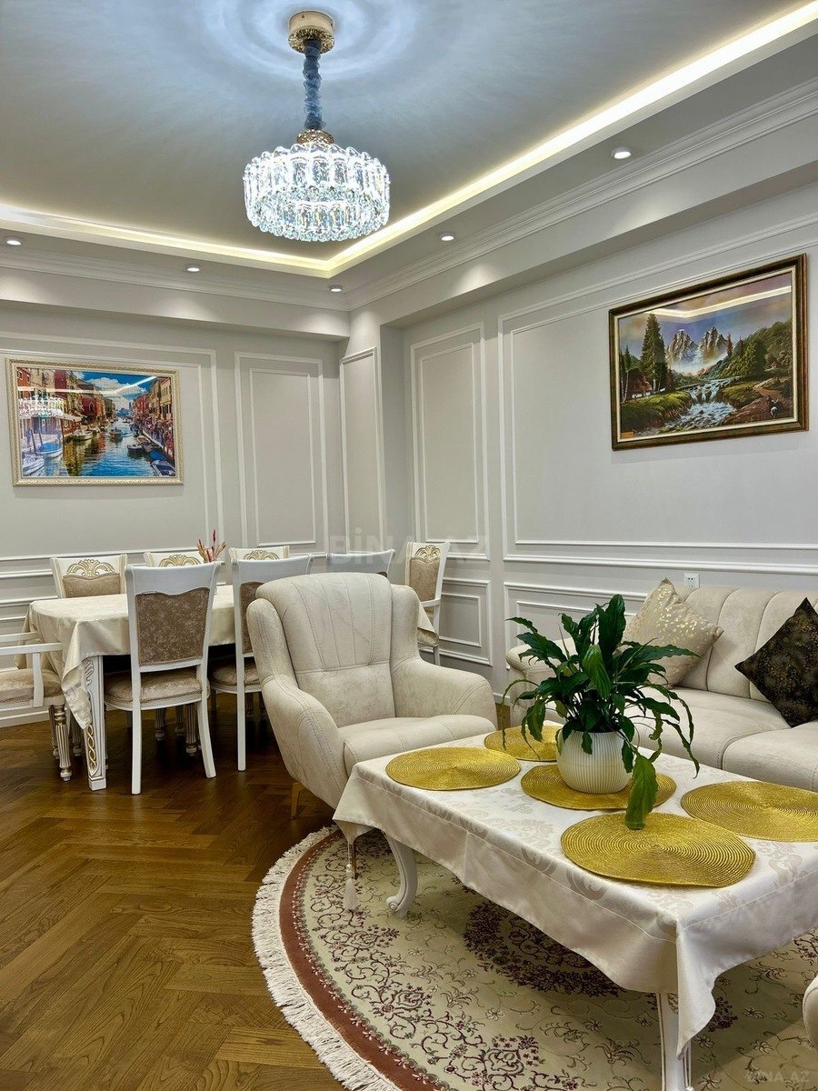 3 otaqlı yeni tikili - İnşaatçılar m. - 85 m² (9)