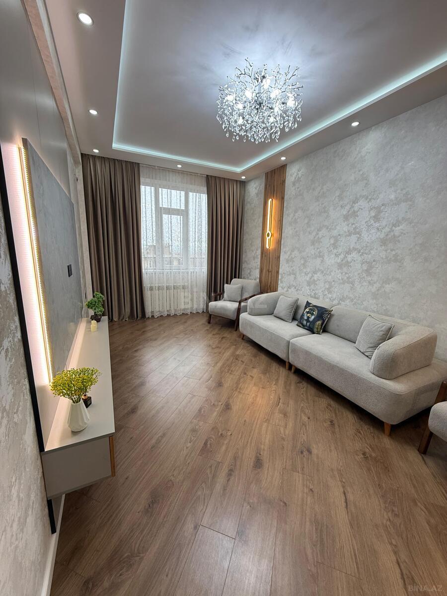 3 otaqlı yeni tikili - Həzi Aslanov m. - 80 m² (1)
