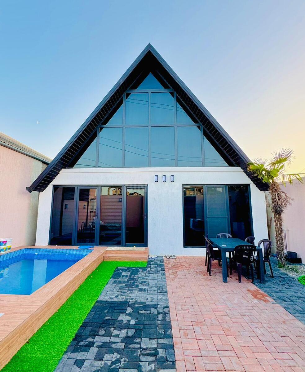 4 otaqlı həyət evi/bağ evi - Xəzər r. - 100 m² (1)