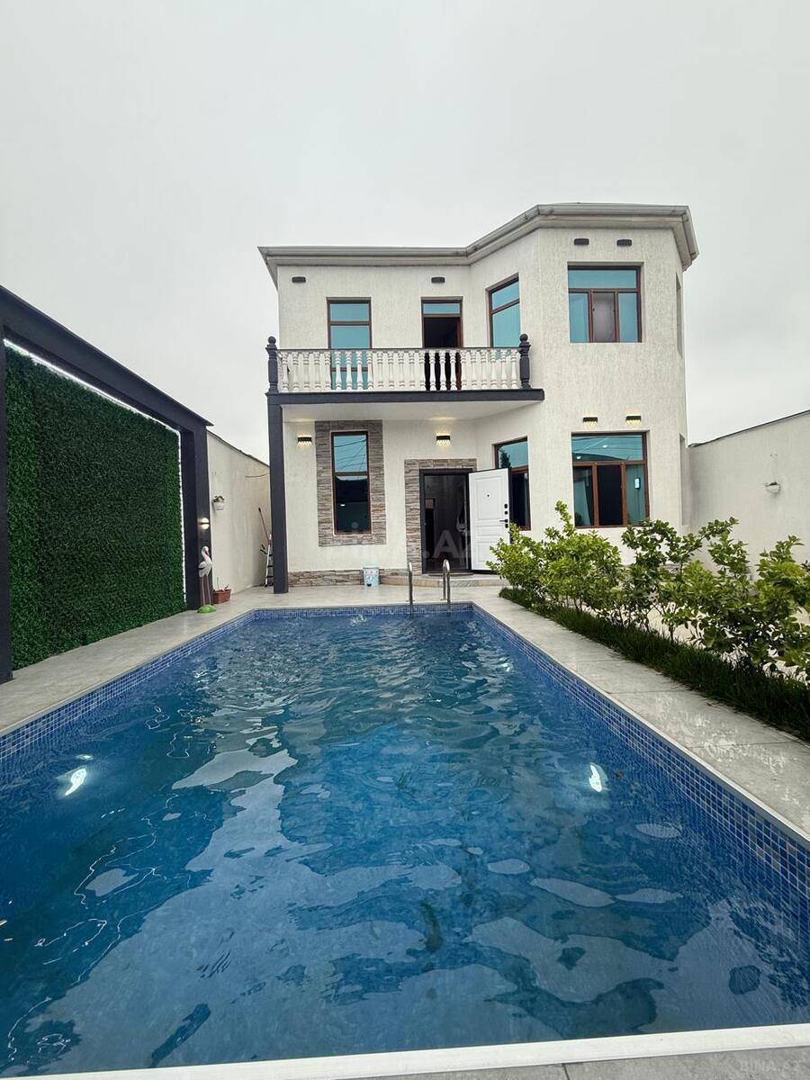 4 otaqlı həyət evi/bağ evi - Şüvəlan q. - 110 m² (1)