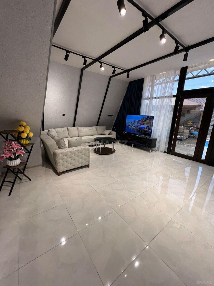 4 otaqlı həyət evi/bağ evi - Qəbələ - 200 m² (6)