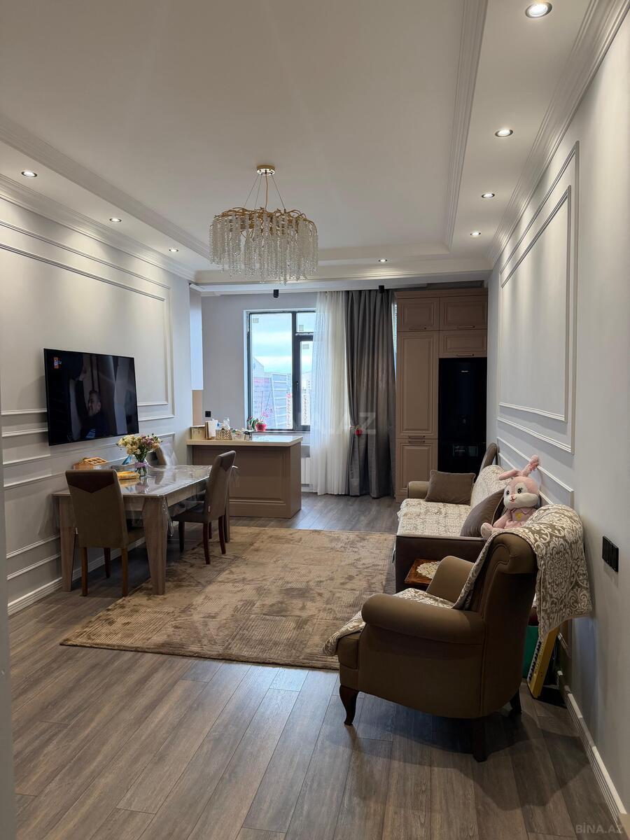 3 otaqlı yeni tikili - Şah İsmayıl Xətai m. - 80 m² (2)