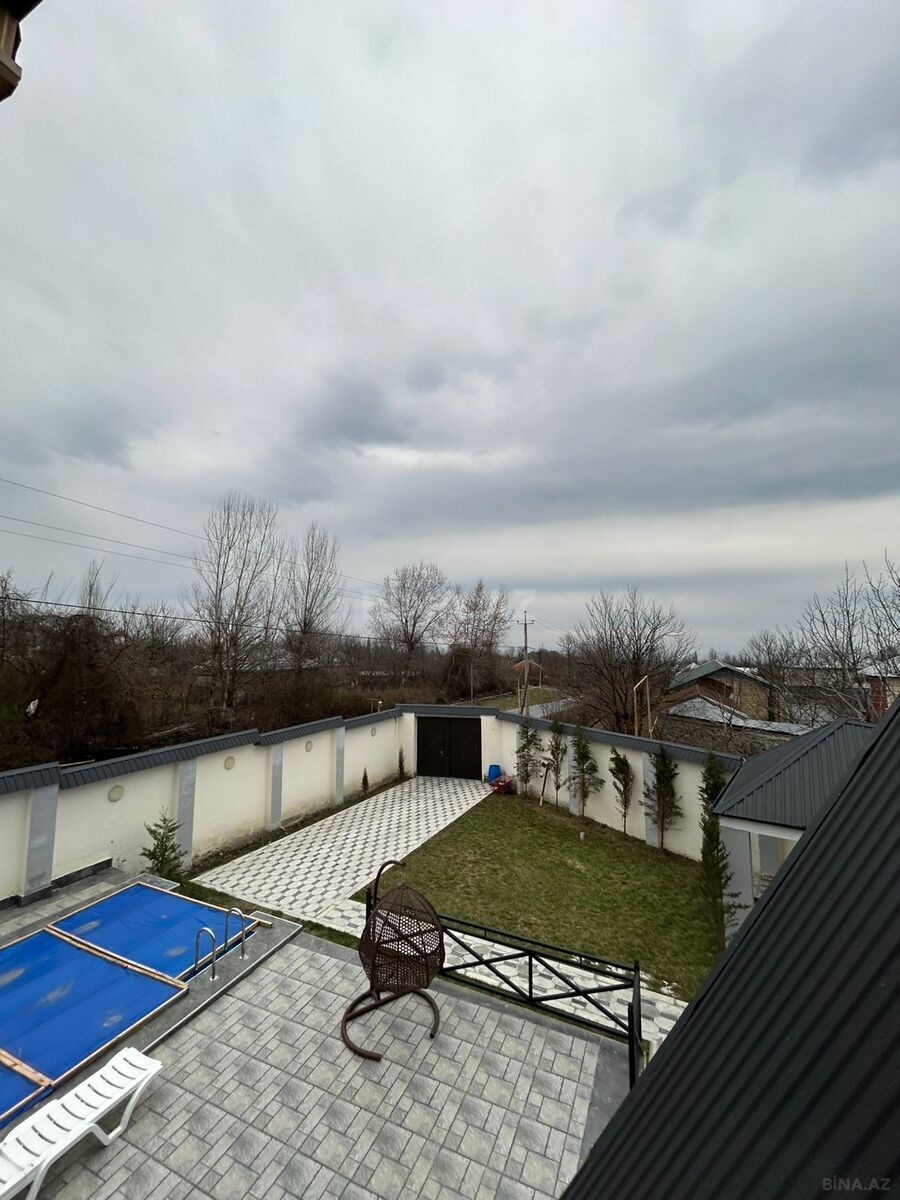 4 otaqlı həyət evi/bağ evi - Qəbələ - 500 m² (3)