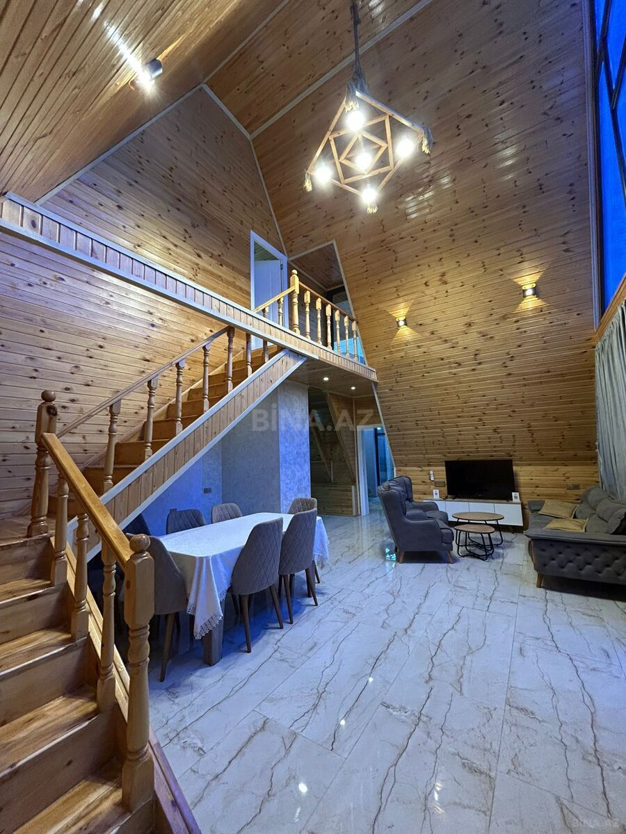 4 otaqlı həyət evi/bağ evi - Qəbələ - 500 m² (2)