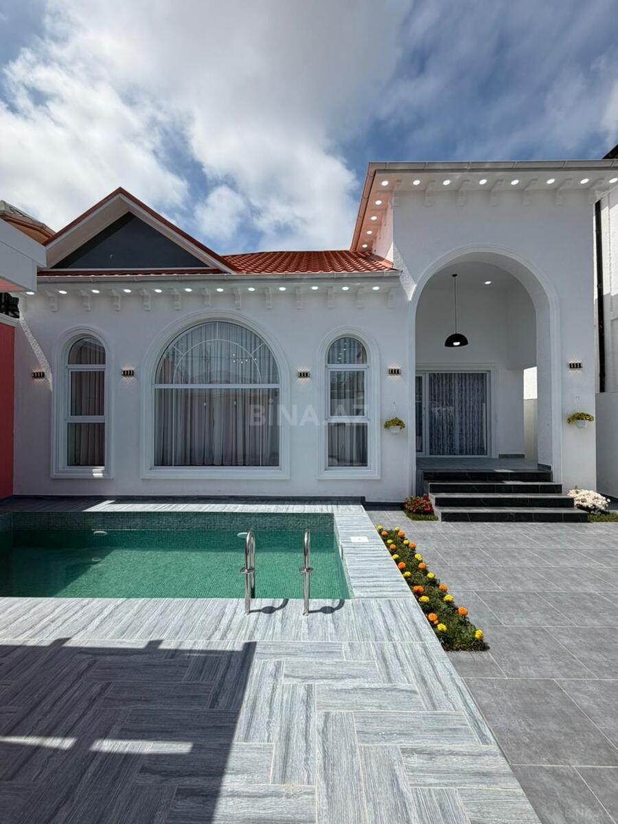 4 otaqlı həyət evi/bağ evi - Mərdəkan q. - 140 m² (1)