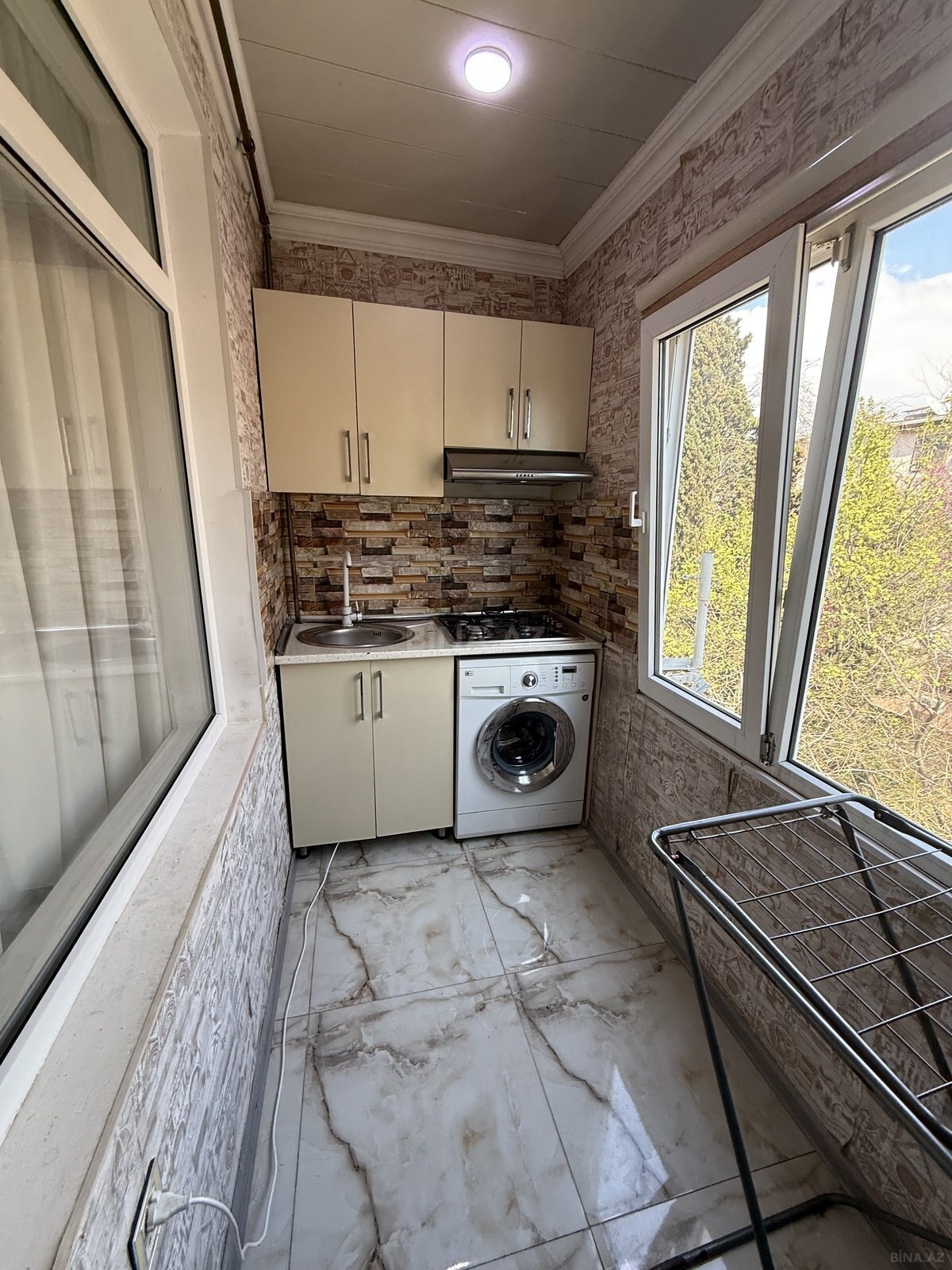 1-комн. вторичка - м. Мемар Аджеми - 35 м² (5)