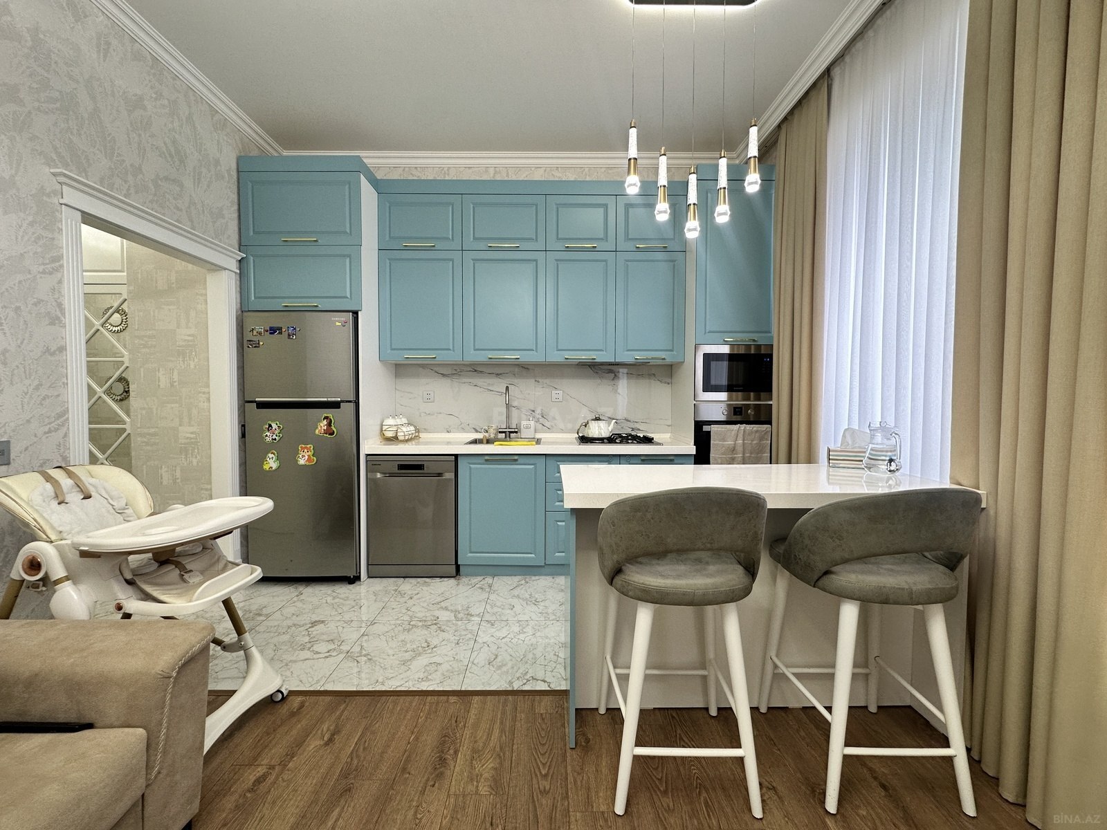 2-комн. новостройка - пос. Ени Гюнешли - 70 м² (4)