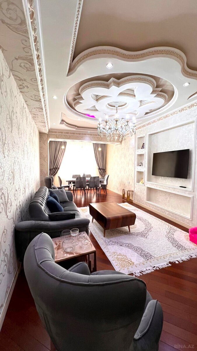4 otaqlı yeni tikili - Qara Qarayev m. - 168 m² (2)