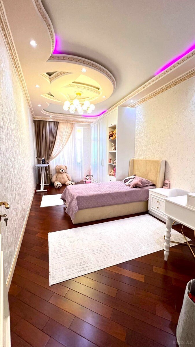 4 otaqlı yeni tikili - Qara Qarayev m. - 168 m² (8)