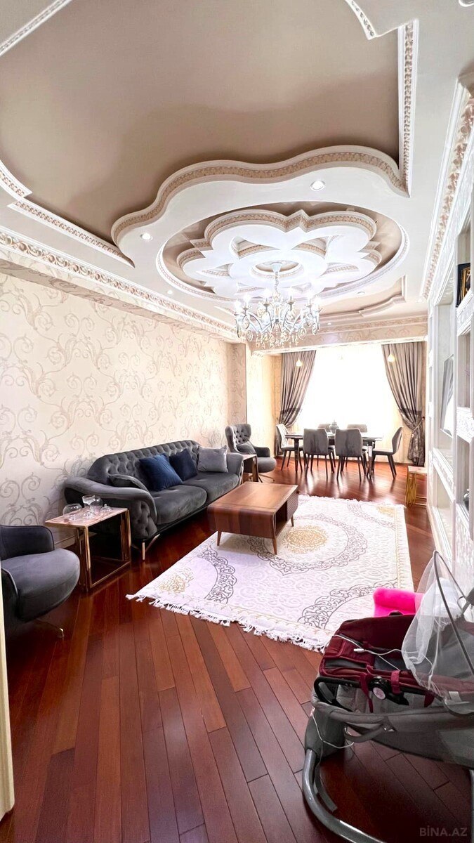 4 otaqlı yeni tikili - Qara Qarayev m. - 168 m² (1)