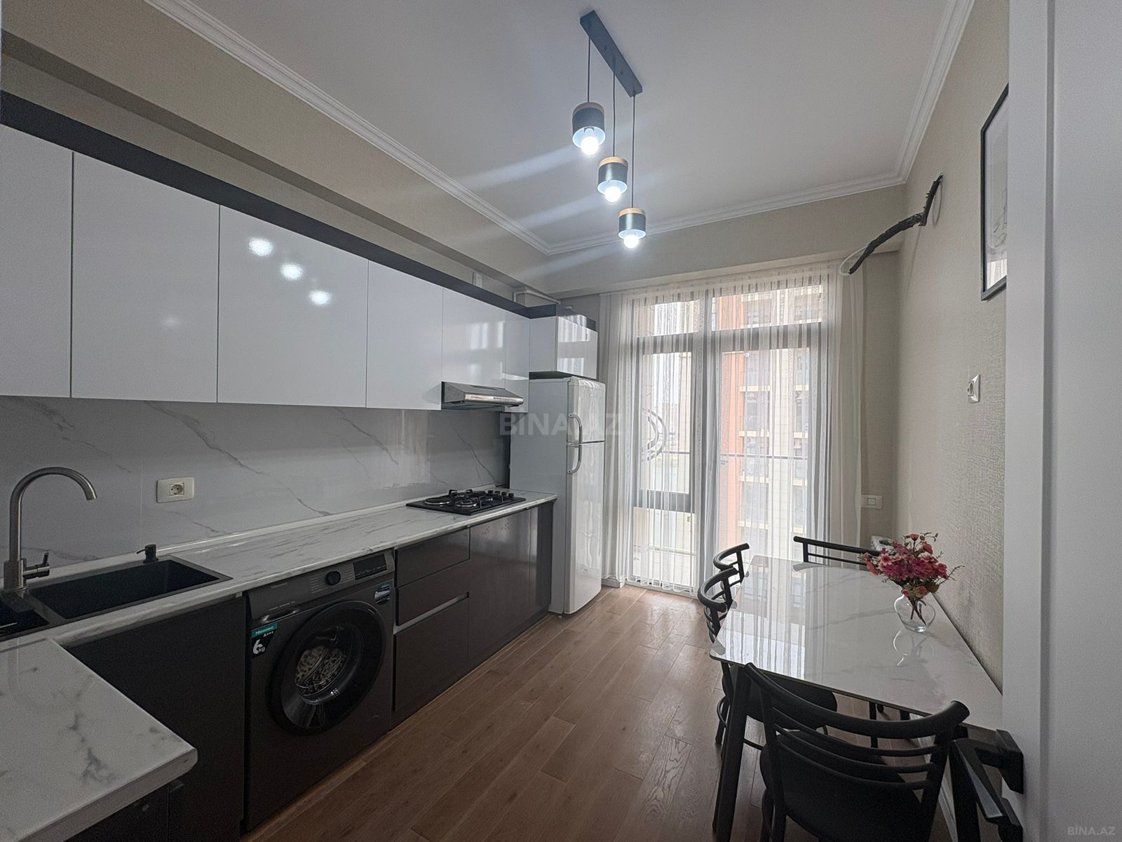 2-комн. новостройка - Ясамальский р. - 75 м² (7)