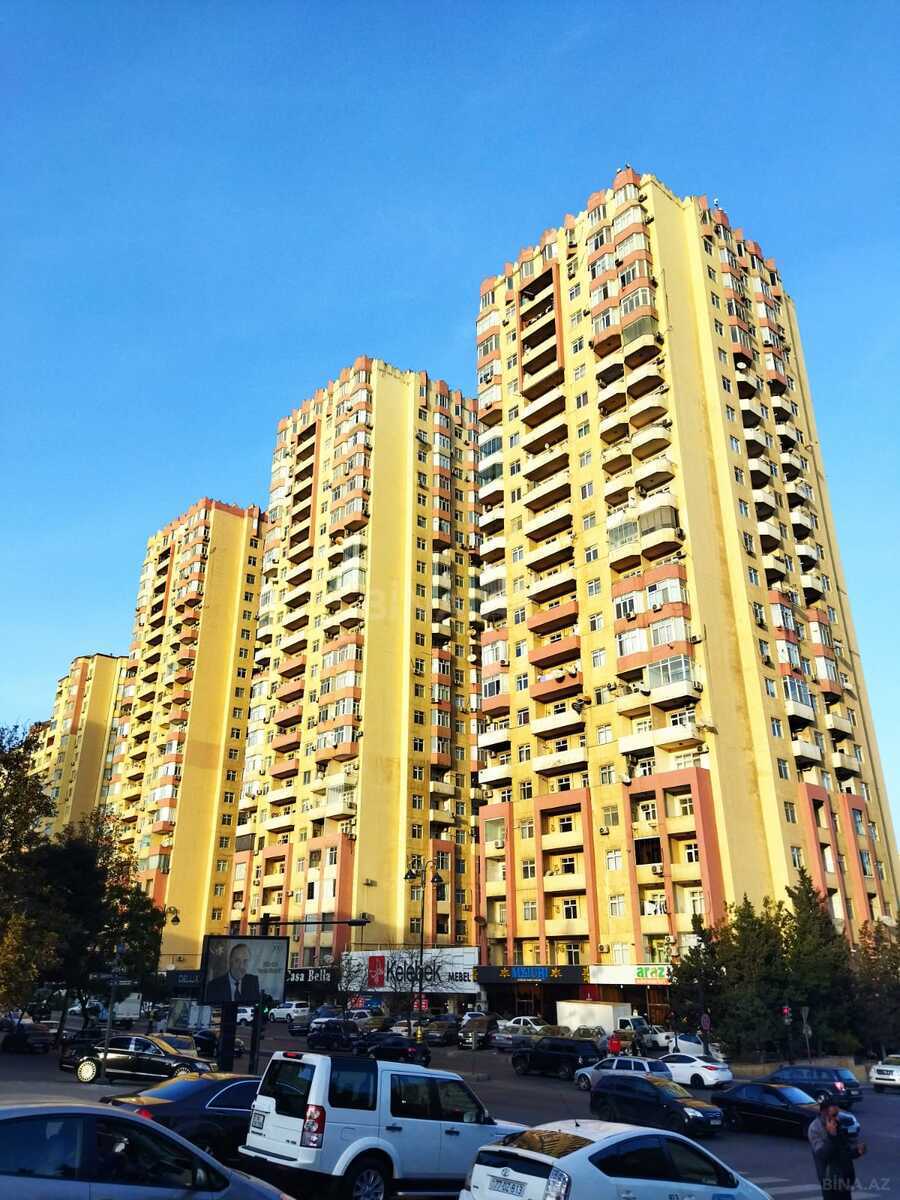 4 otaqlı yeni tikili - İnşaatçılar m. - 145 m² (2)