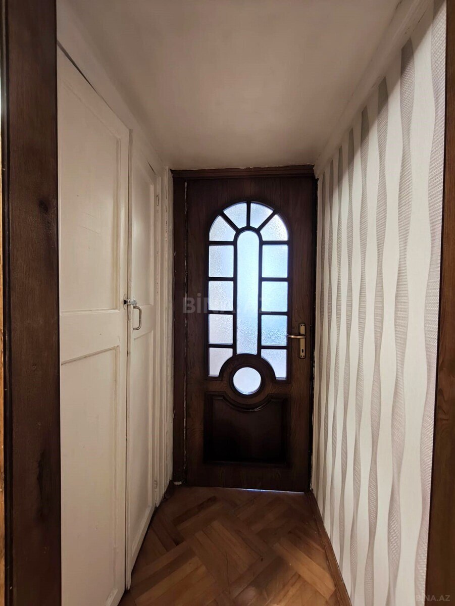 3 otaqlı köhnə tikili - Nizami m. - 50 m² (20)