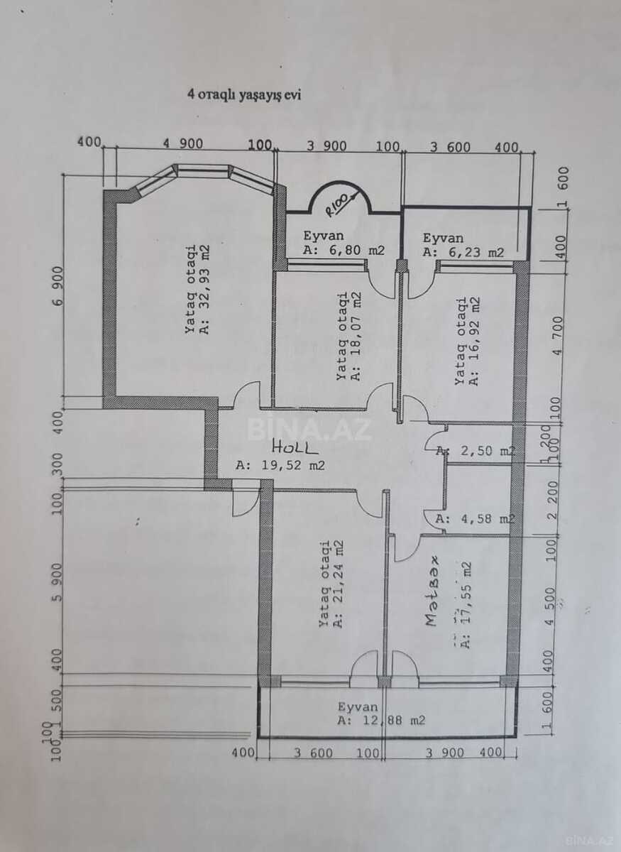 4 otaqlı yeni tikili - Nəsimi r. - 170 m² (18)