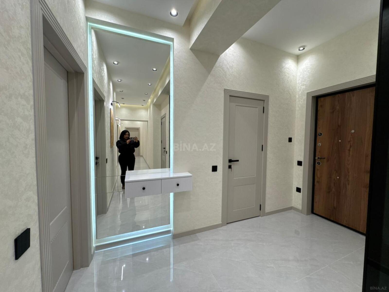3 otaqlı yeni tikili - Həzi Aslanov m. - 105 m² (9)