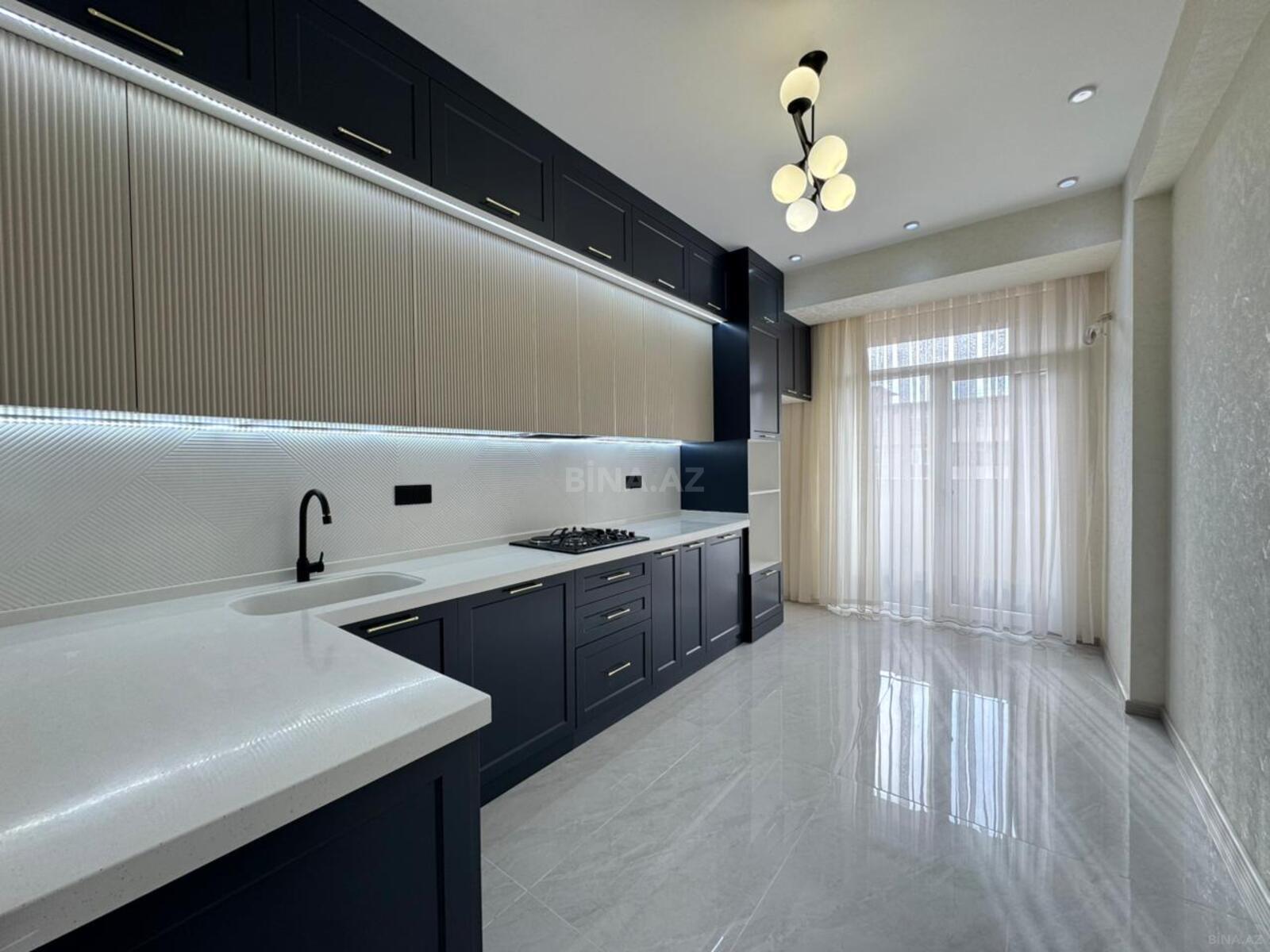 3 otaqlı yeni tikili - Həzi Aslanov m. - 105 m² (1)