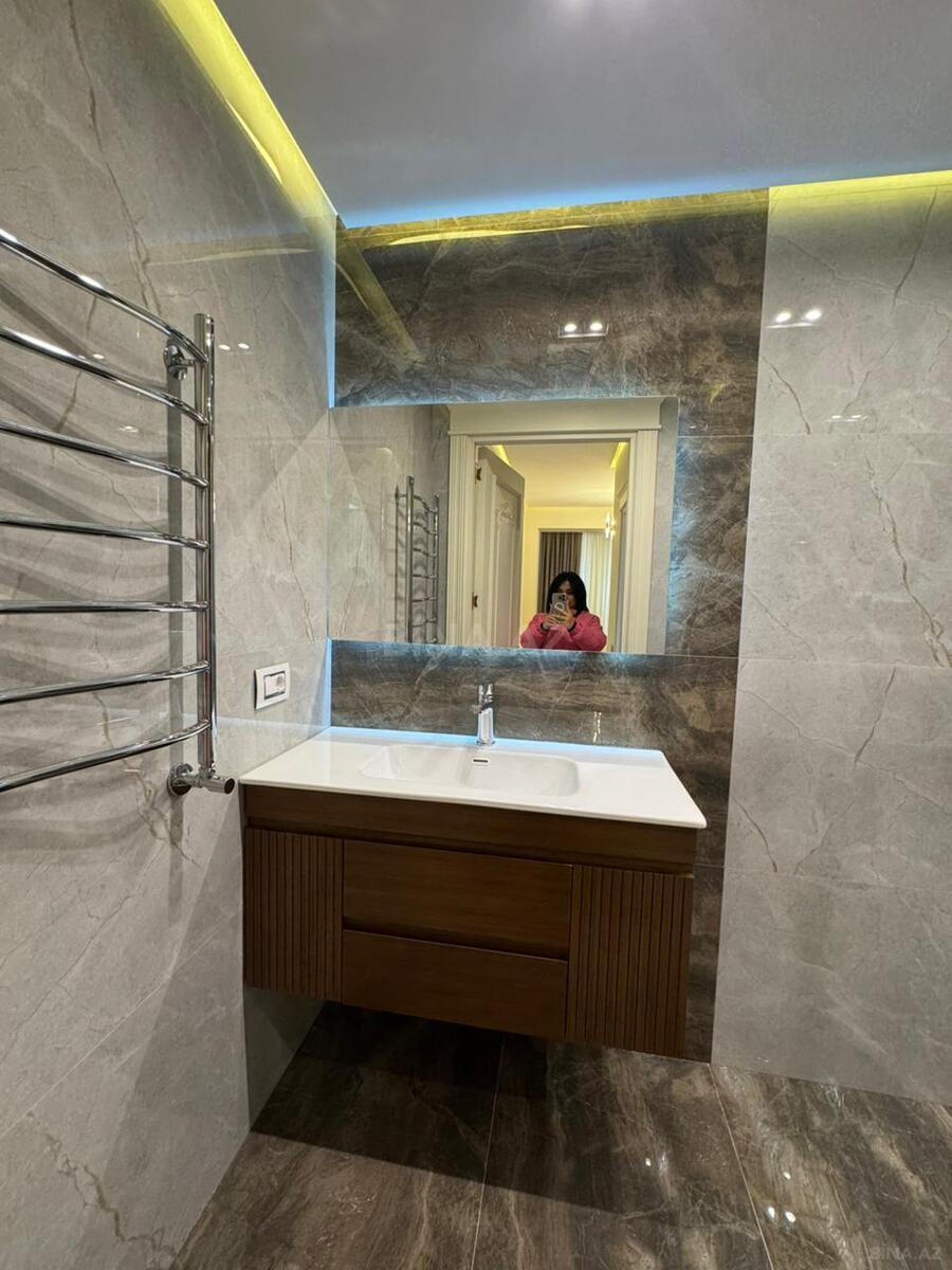 4 otaqlı yeni tikili - Şah İsmayıl Xətai m. - 180 m² (18)