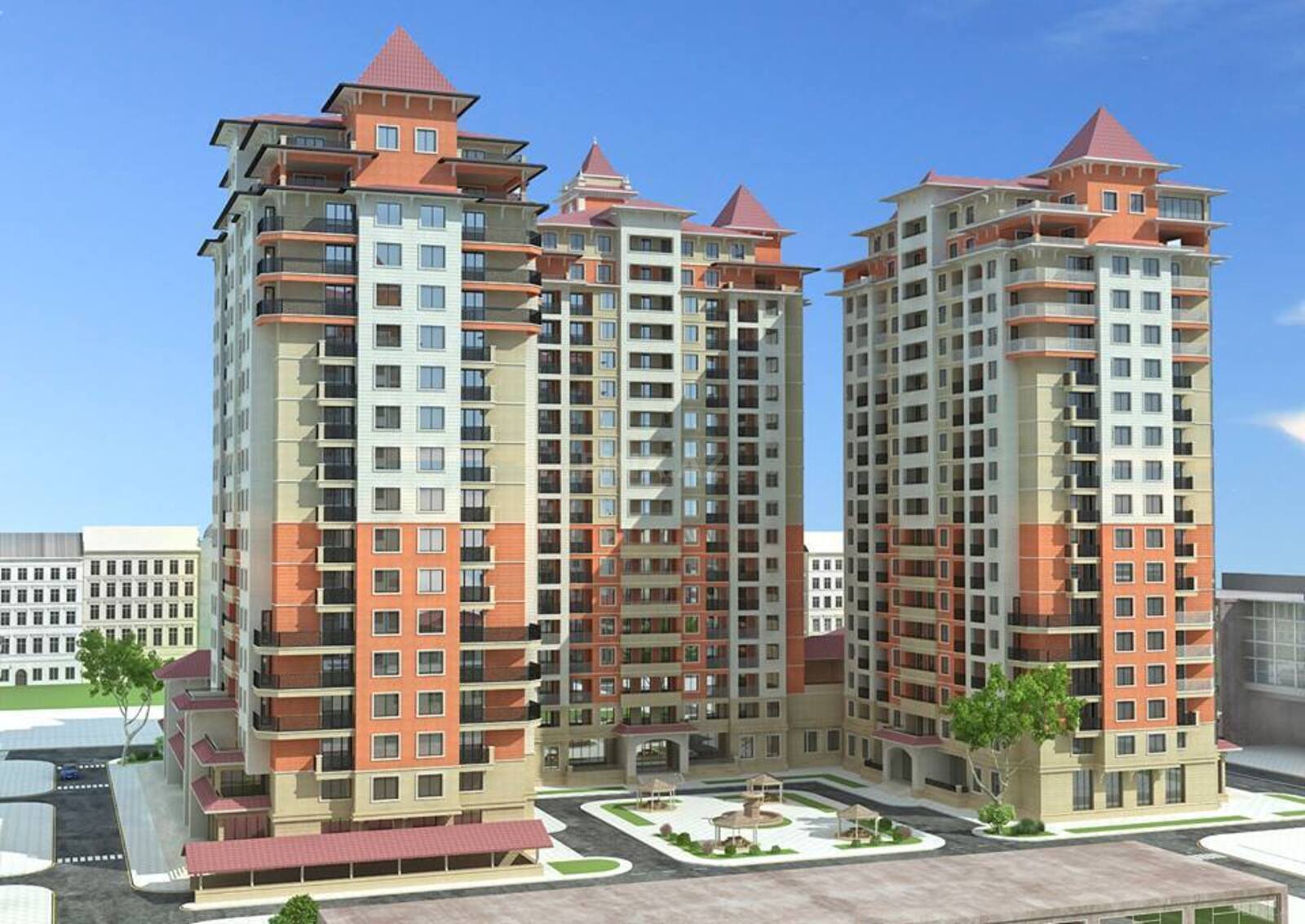 2-комн. новостройка - м. Кара Караев - 115 м² (1)