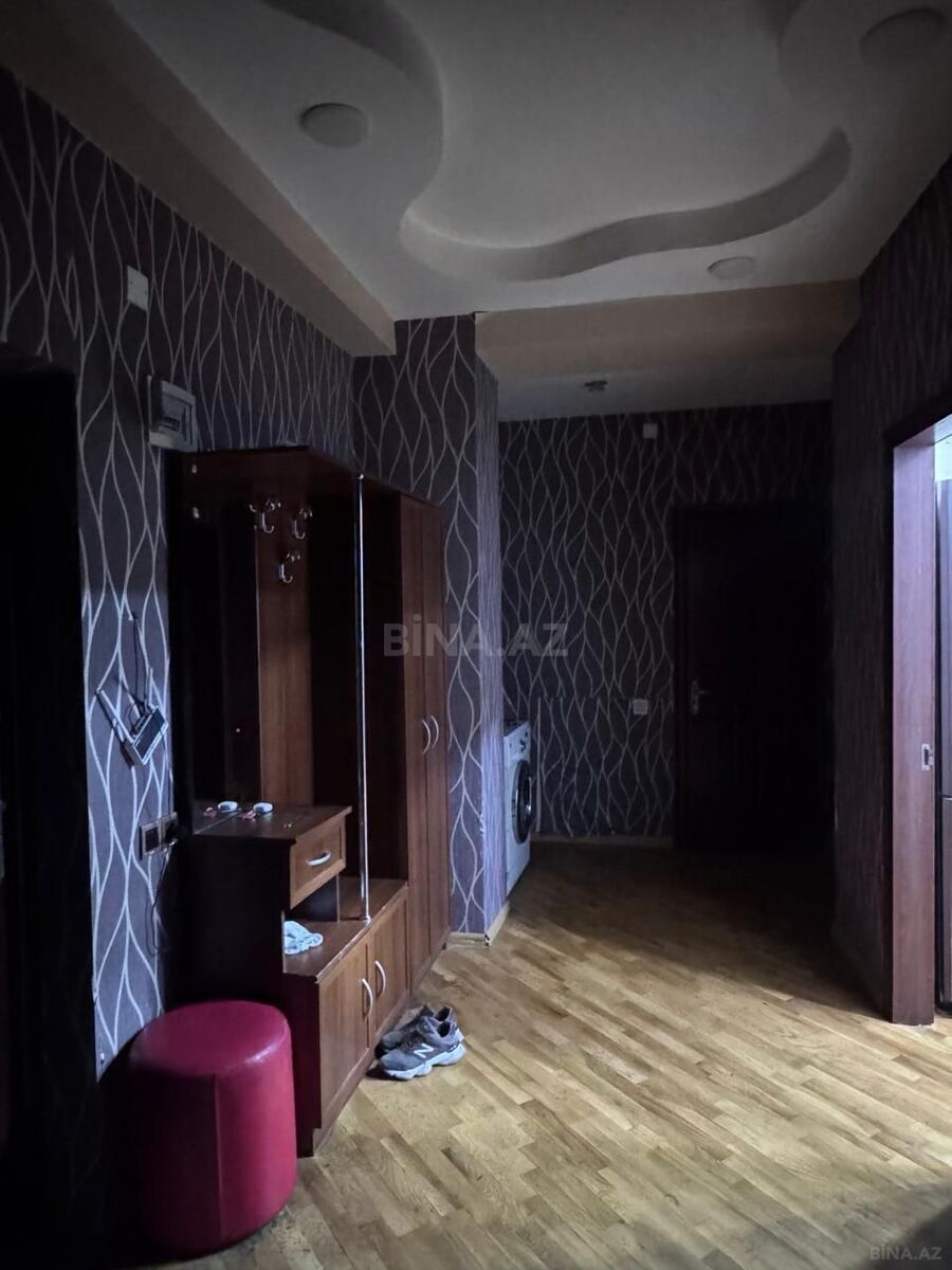 3 otaqlı yeni tikili - İnşaatçılar m. - 100 m² (13)