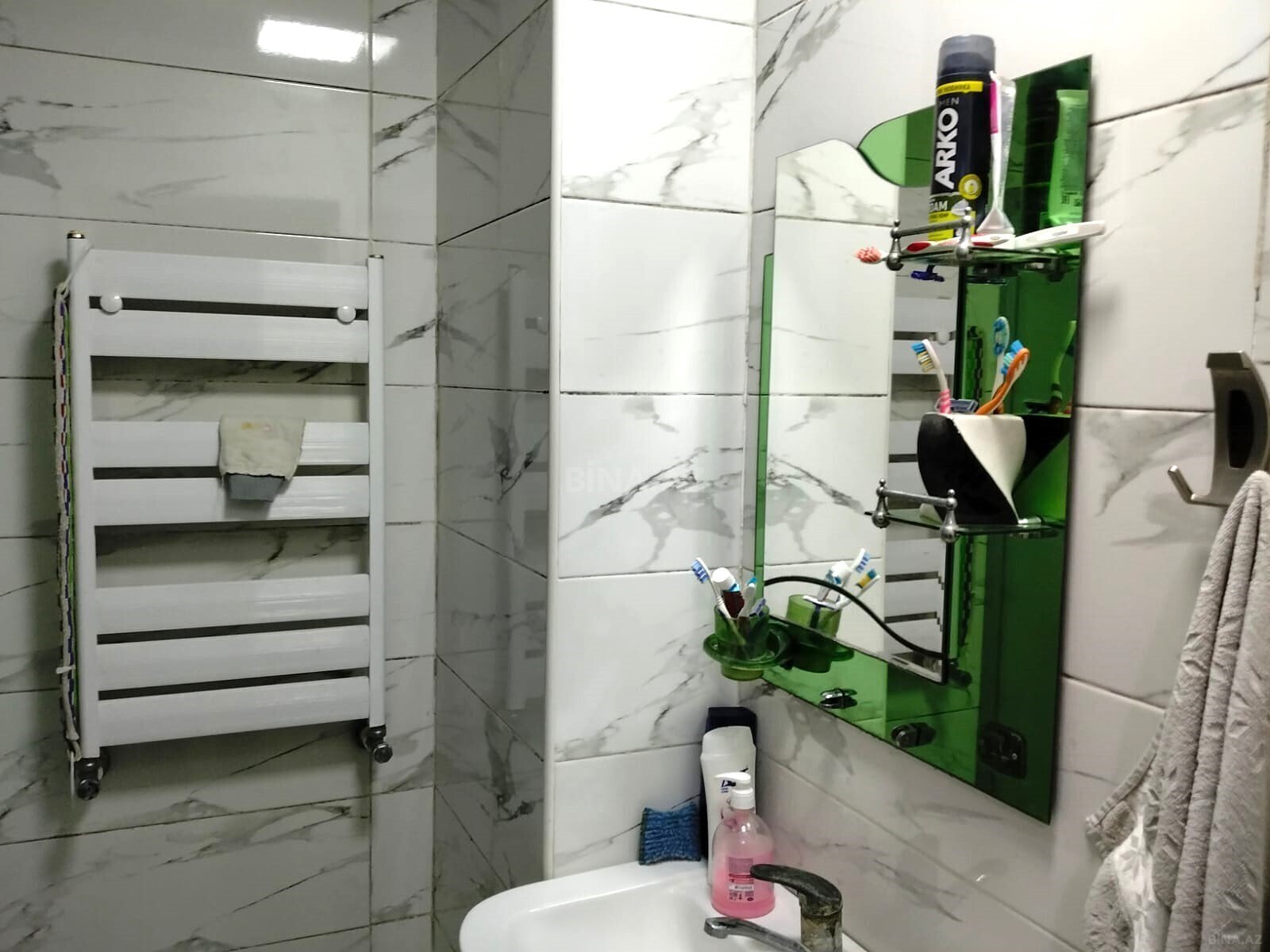 4 otaqlı yeni tikili - İnşaatçılar m. - 150 m² (19)
