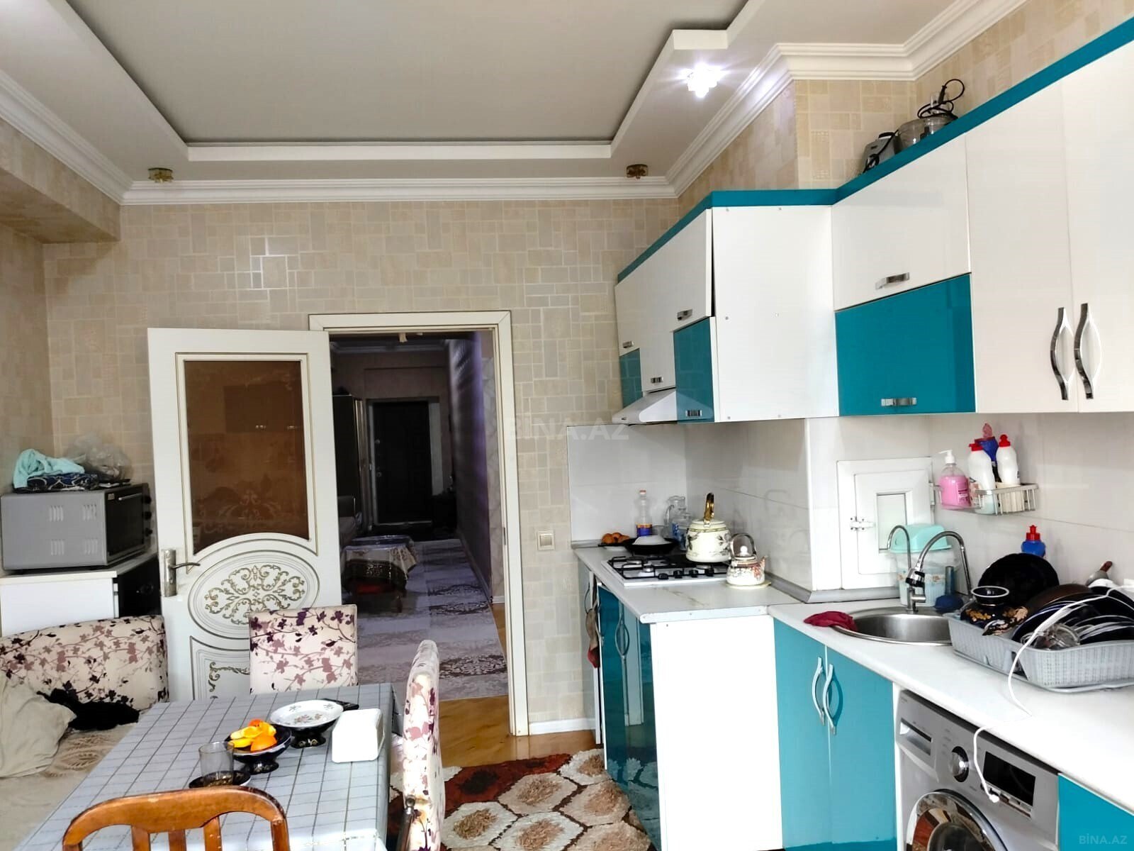 4 otaqlı yeni tikili - İnşaatçılar m. - 150 m² (14)