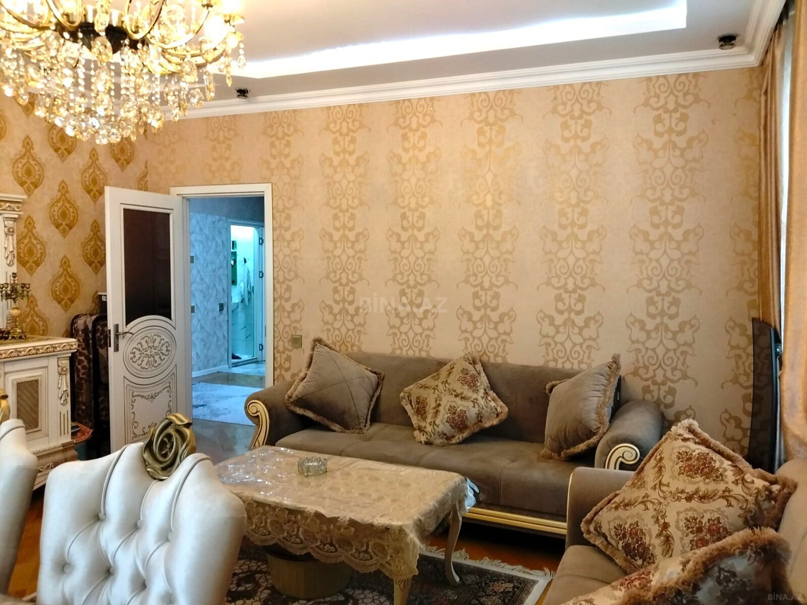 4 otaqlı yeni tikili - İnşaatçılar m. - 150 m² (4)