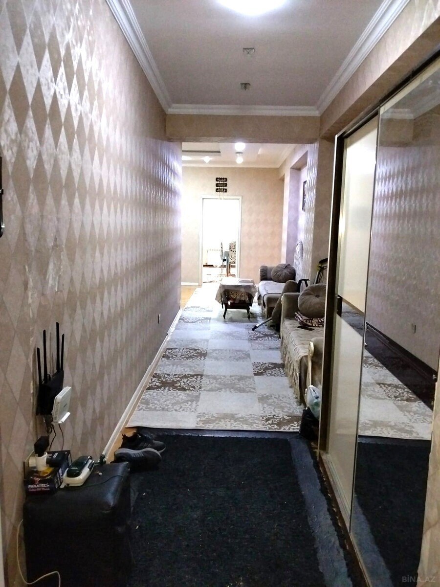4 otaqlı yeni tikili - İnşaatçılar m. - 150 m² (24)