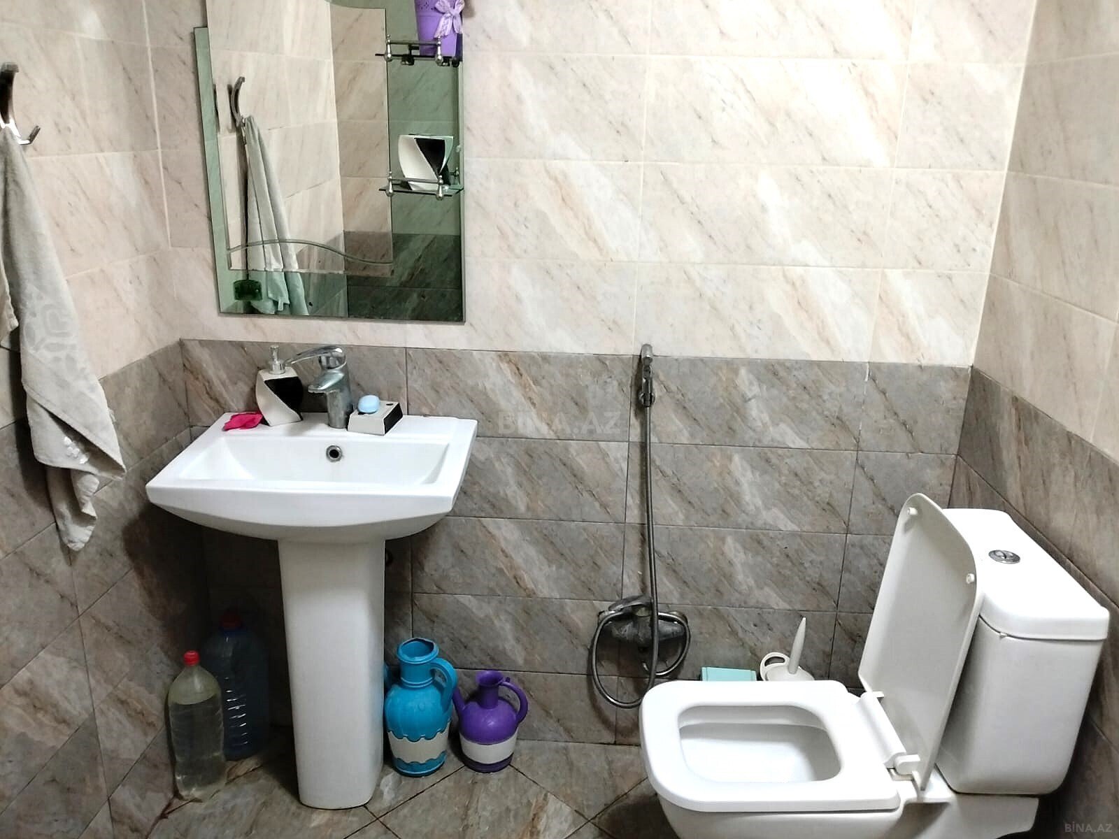 4 otaqlı yeni tikili - İnşaatçılar m. - 150 m² (16)