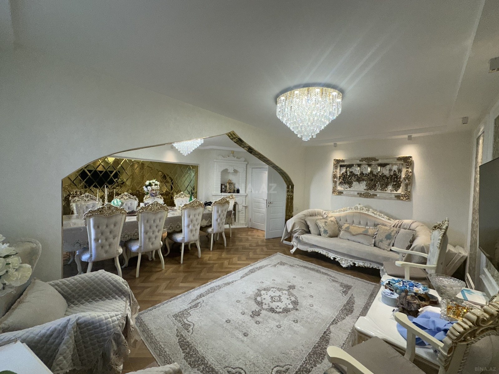 4 otaqlı köhnə tikili - Xalqlar Dostluğu m. - 110 m² (1)