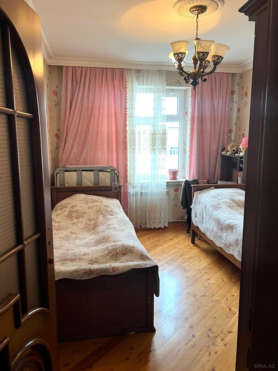 3 otaqlı köhnə tikili - Həzi Aslanov m. - 86 m² (4)