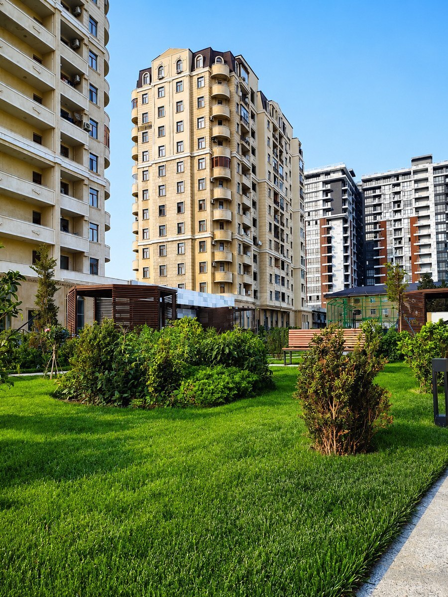3-комн. новостройка - м. Кероглу - 85 м² (12)