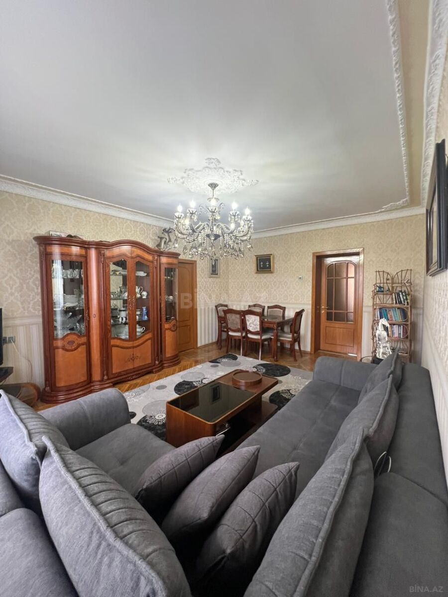 4 otaqlı köhnə tikili - Elmlər Akademiyası m. - 101 m² (15)
