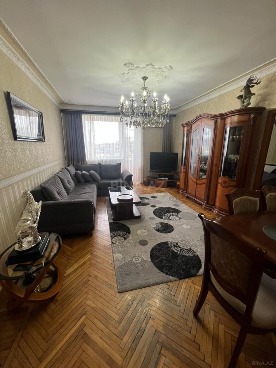 4 otaqlı köhnə tikili - Elmlər Akademiyası m. - 101 m² (16)