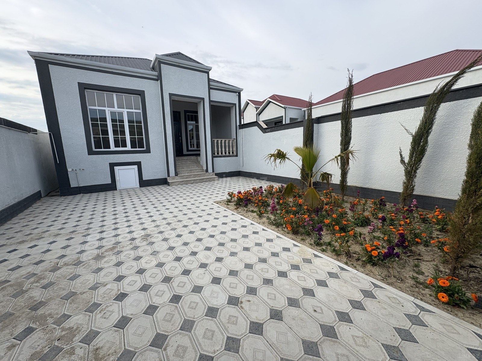 3 otaqlı həyət evi/bağ evi - Məmmədli q. - 75 m² (1)