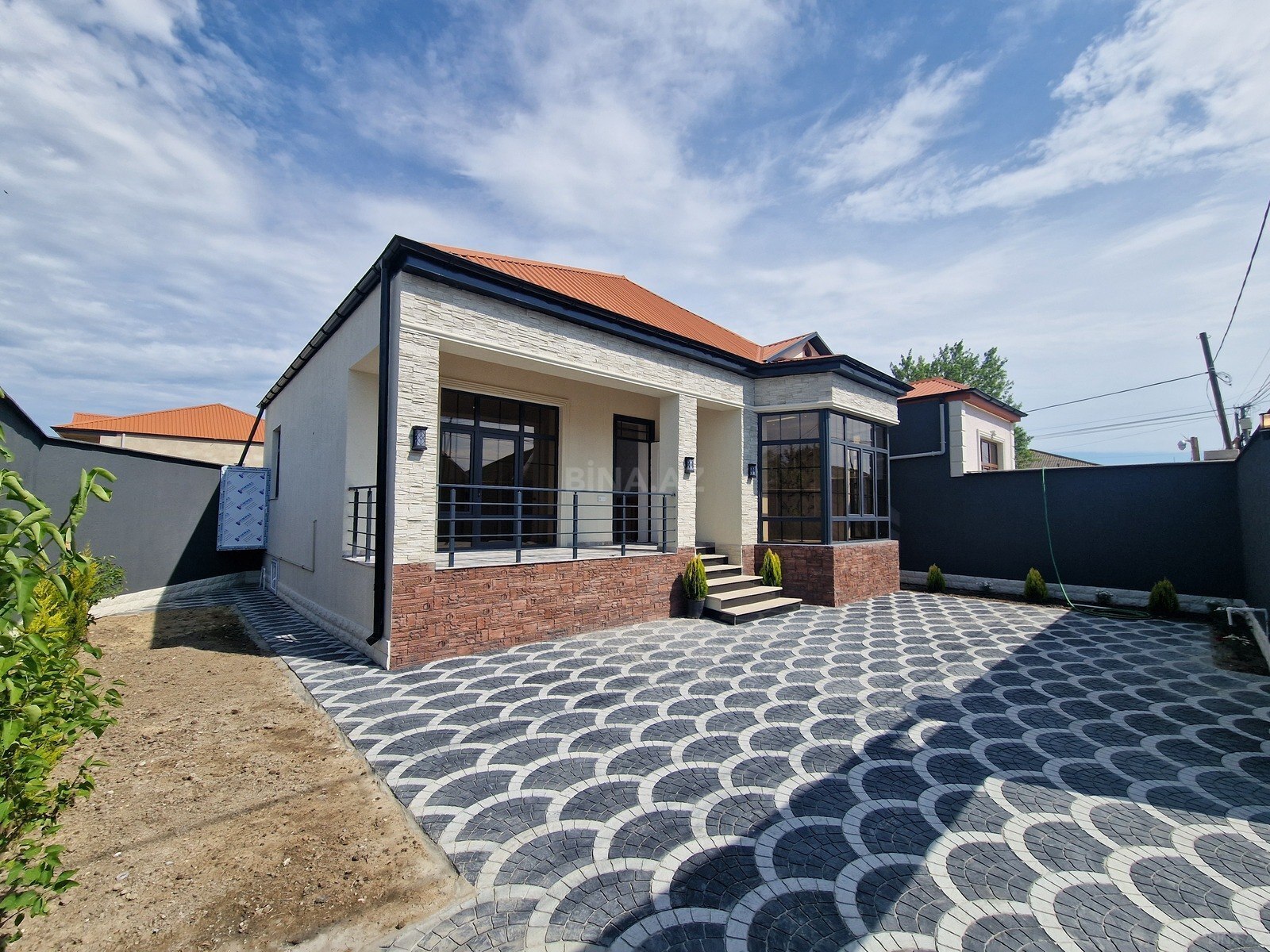 3 otaqlı həyət evi/bağ evi - Maştağa q. - 92 m² (9)