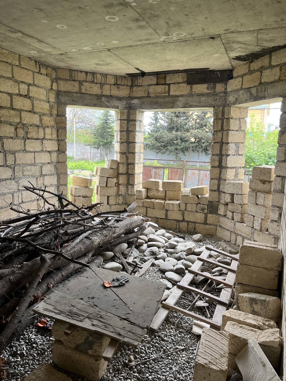 3 otaqlı həyət evi/bağ evi - Qusar - 100 m² (2)