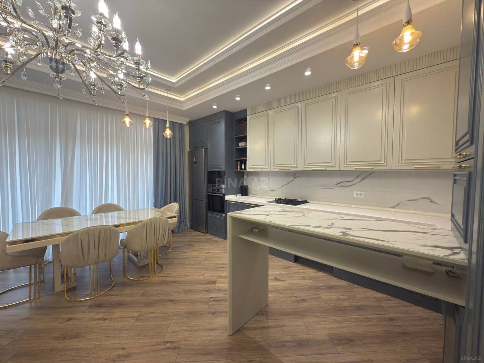 3 otaqlı yeni tikili - Ağ şəhər q. - 120 m² (6)
