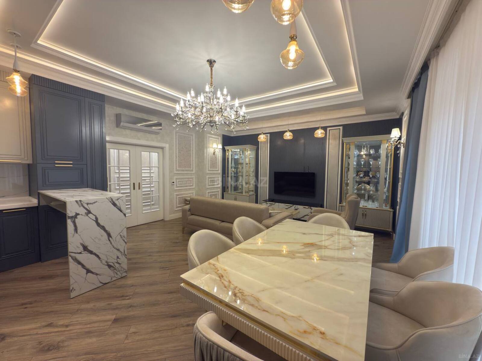 3 otaqlı yeni tikili - Ağ şəhər q. - 120 m² (3)