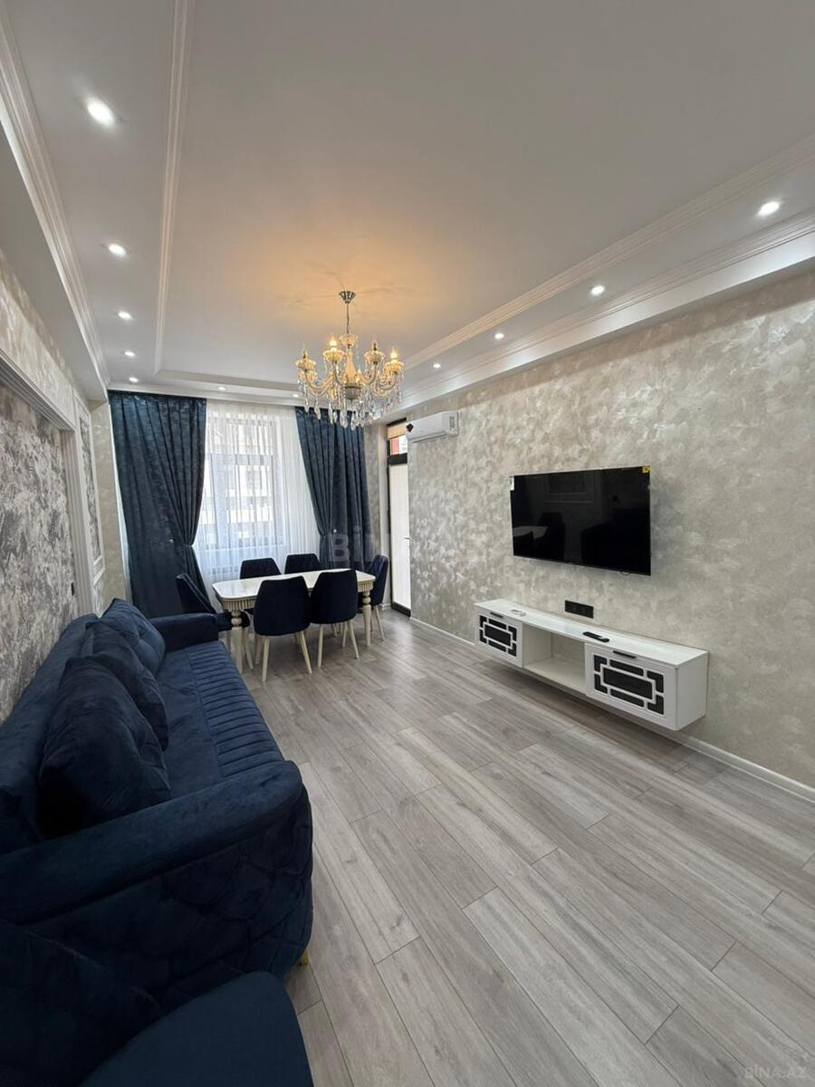 3 otaqlı yeni tikili - Şah İsmayıl Xətai m. - 105 m² (2)
