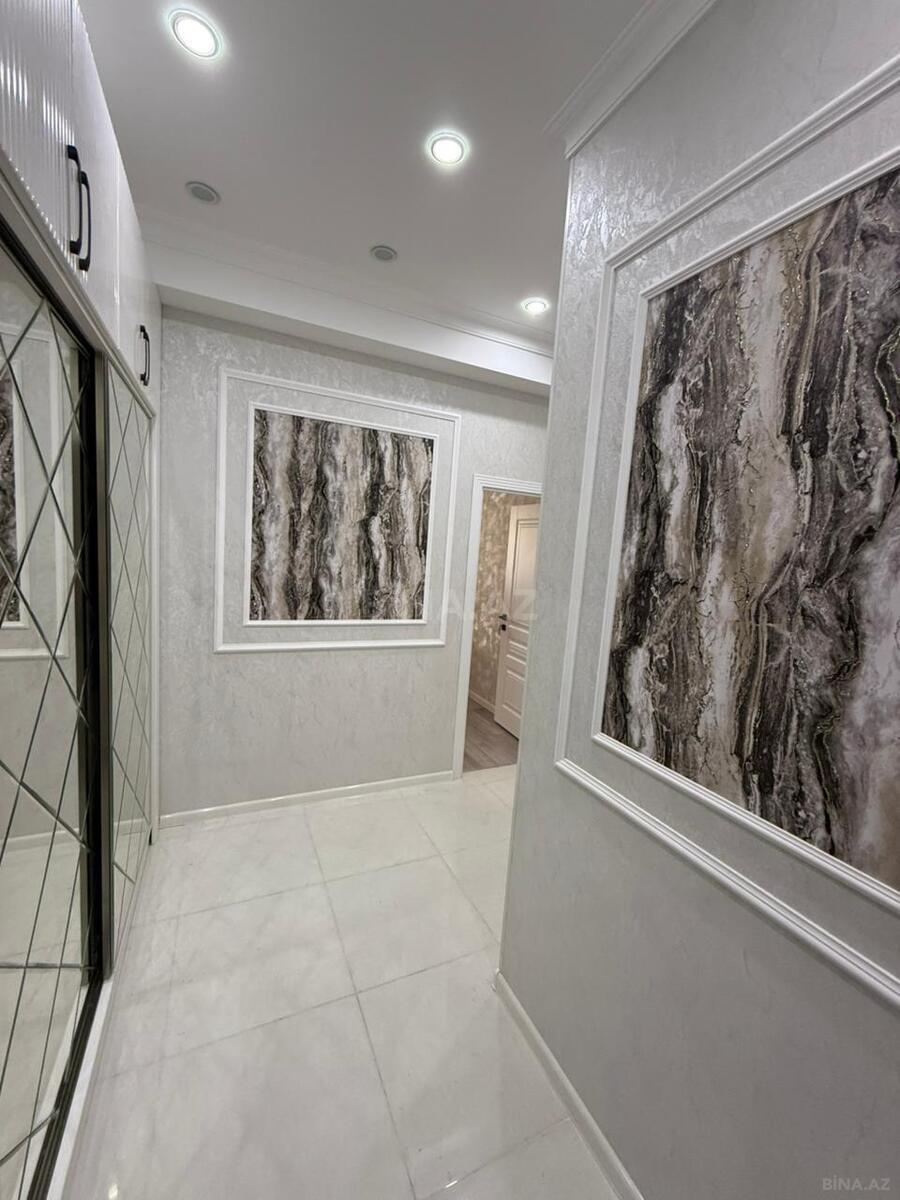 3 otaqlı yeni tikili - Şah İsmayıl Xətai m. - 105 m² (15)