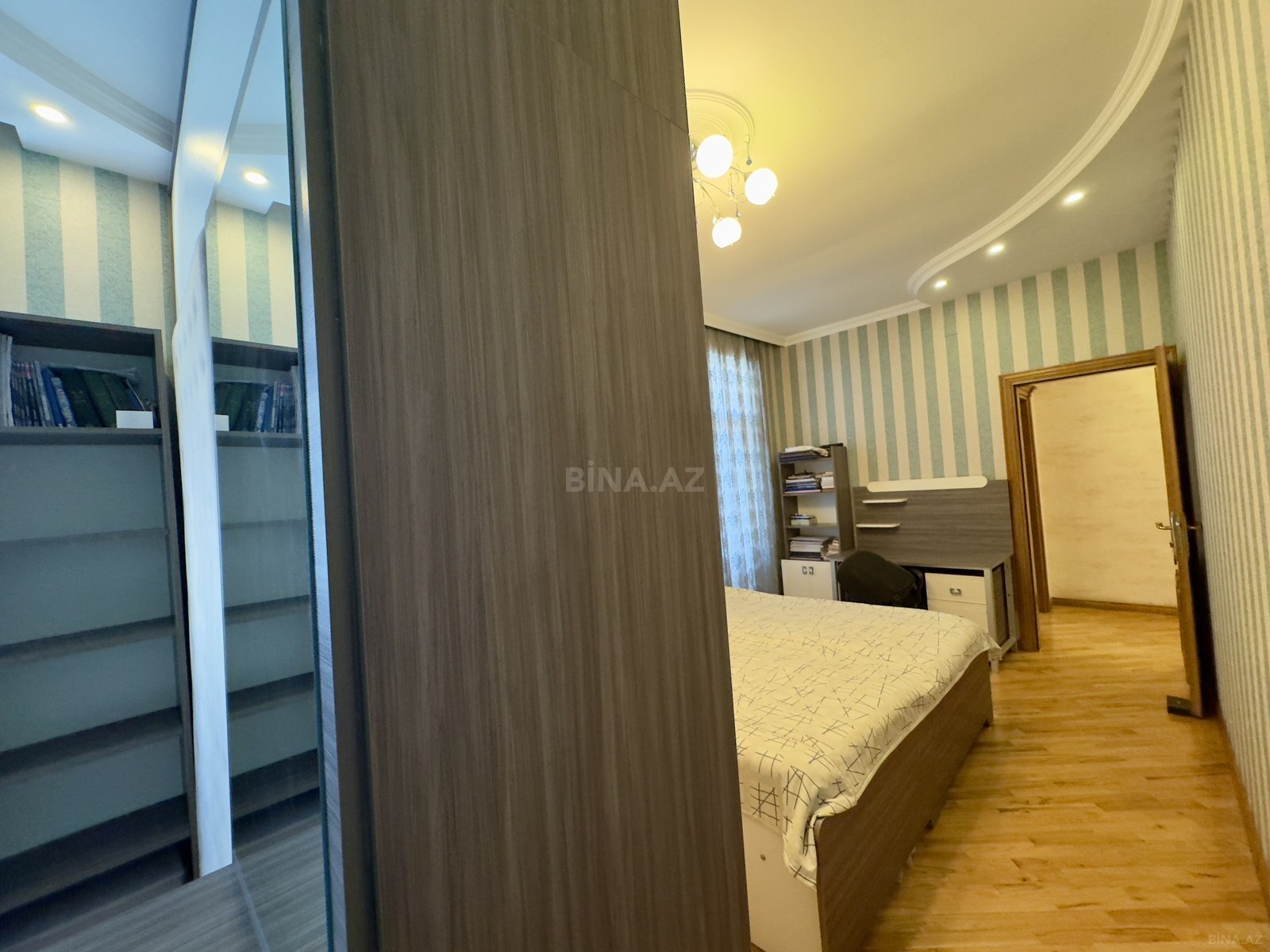 3 otaqlı yeni tikili - Nəriman Nərimanov m. - 122 m² (9)