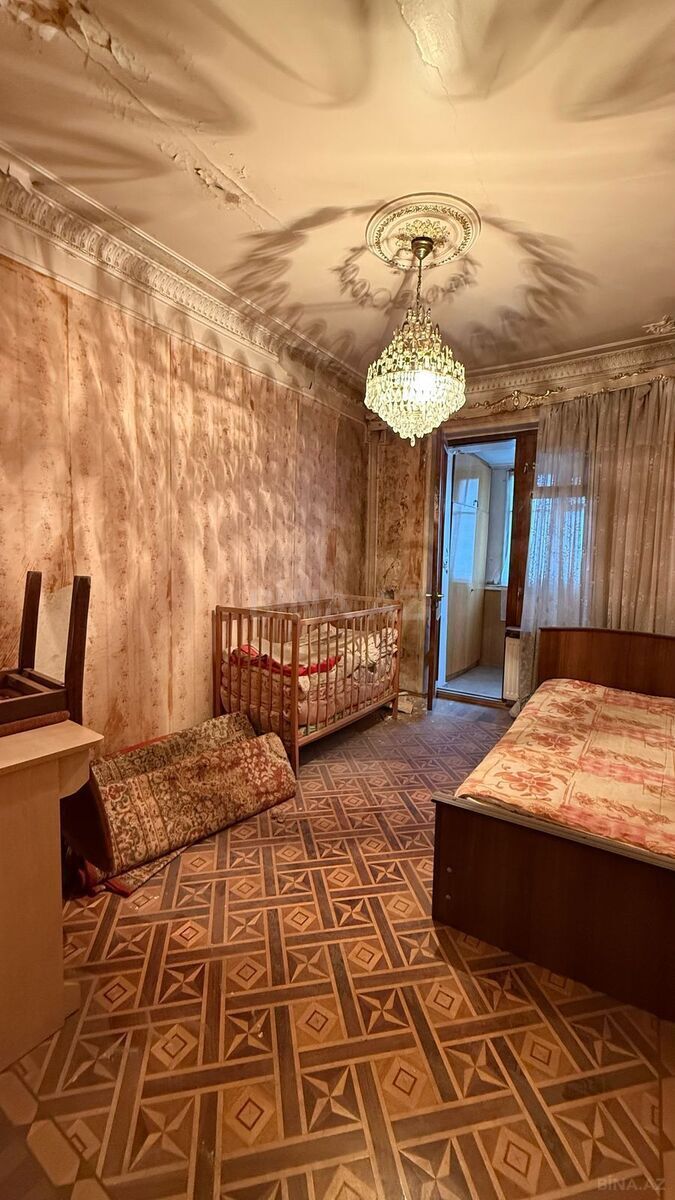3 otaqlı köhnə tikili - Nizami m. - 80 m² (3)