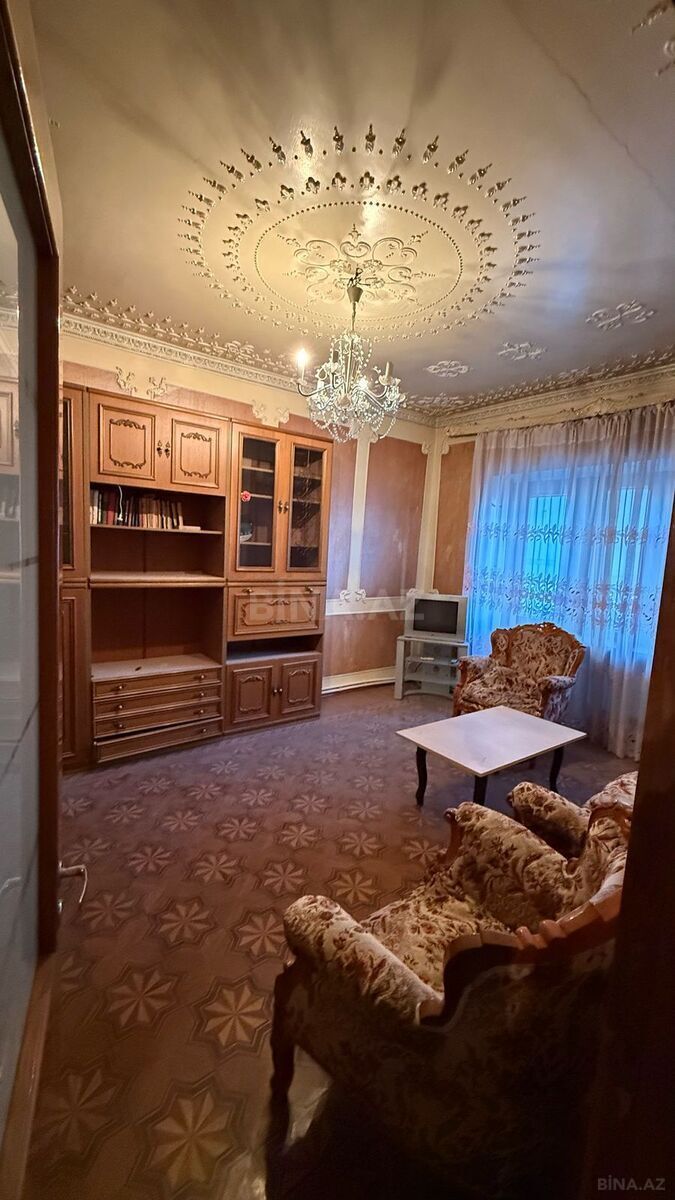 3 otaqlı köhnə tikili - Nizami m. - 80 m² (1)