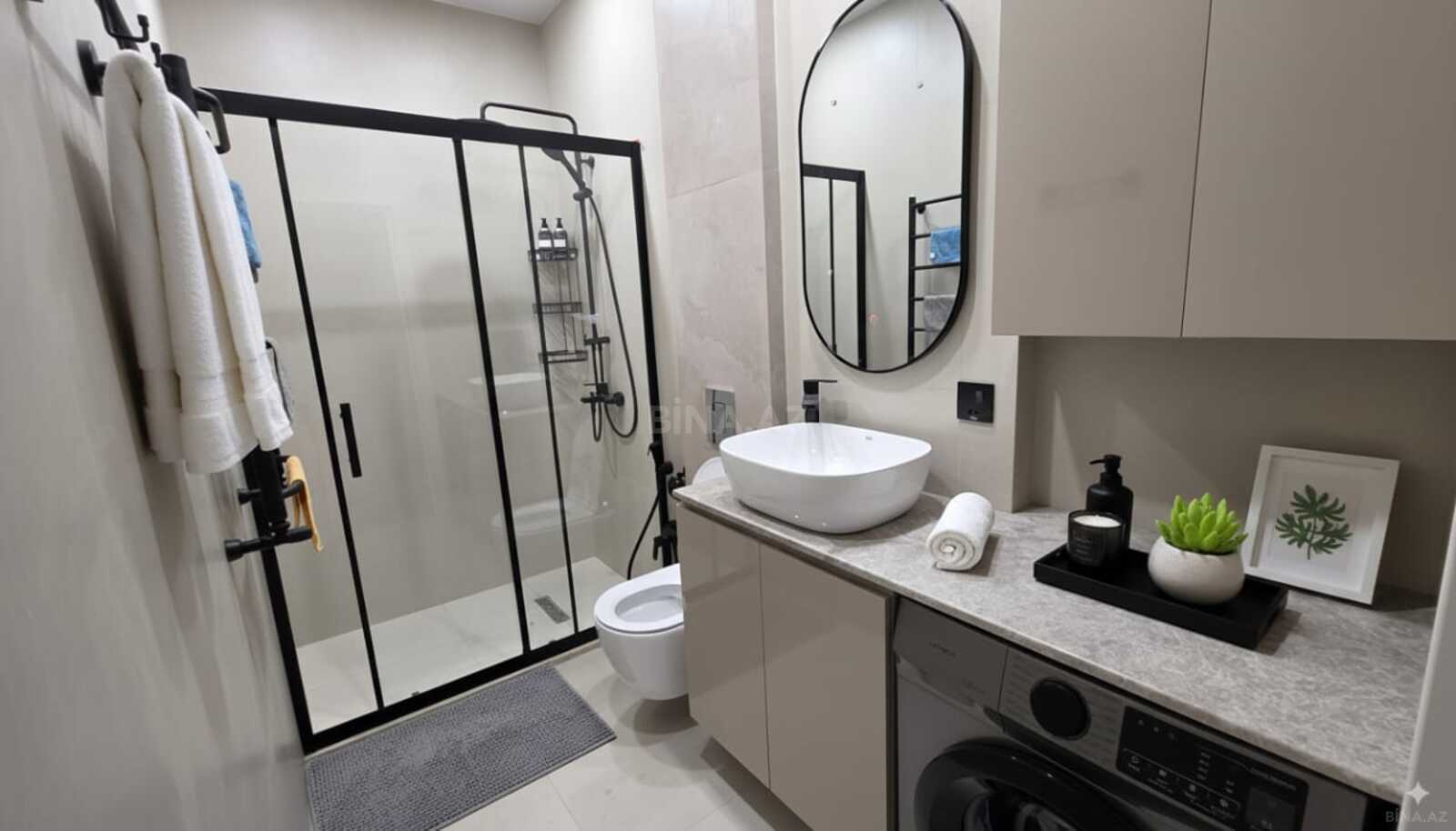 2 otaqlı yeni tikili - Şah İsmayıl Xətai m. - 70 m² (8)