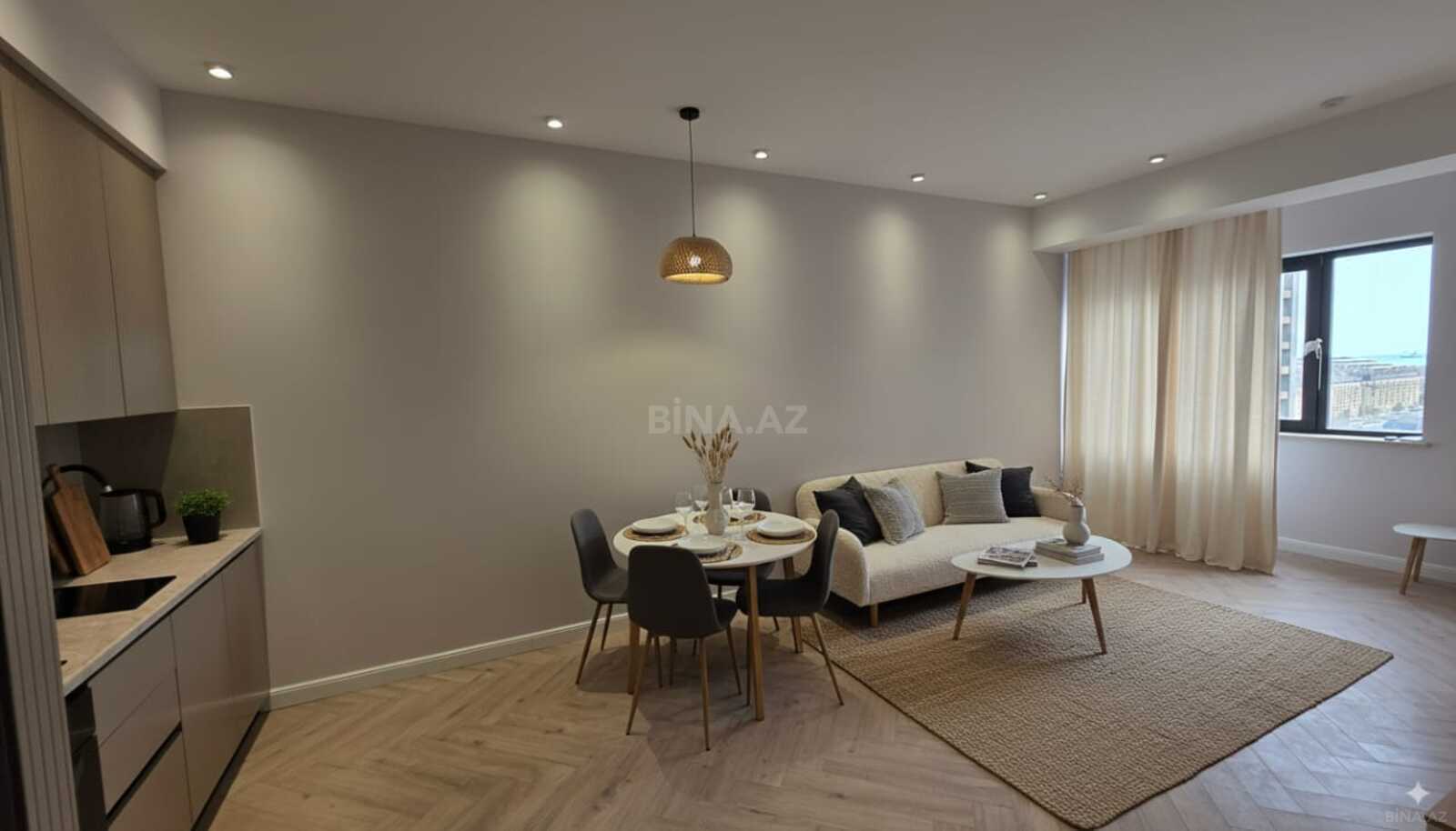 2 otaqlı yeni tikili - Şah İsmayıl Xətai m. - 70 m² (4)