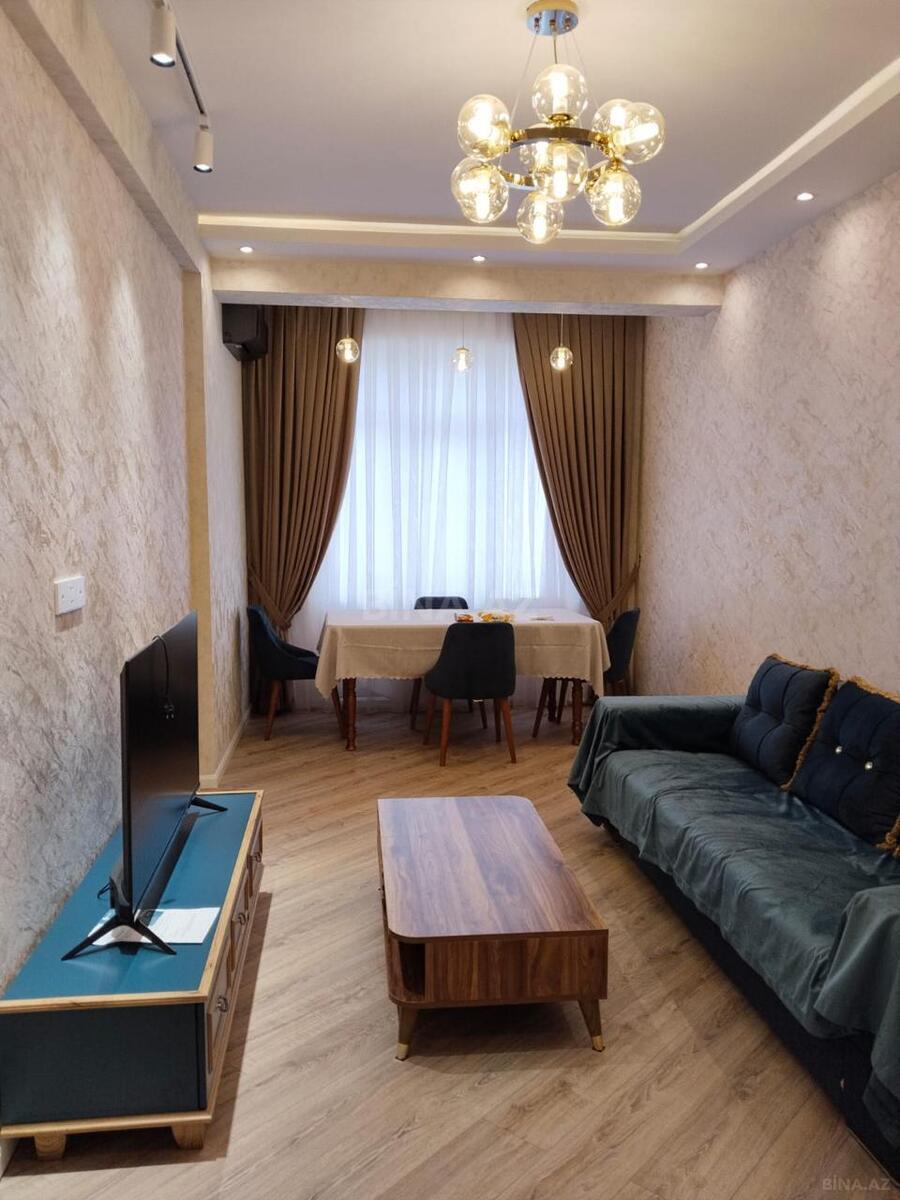 2 otaqlı yeni tikili - Həzi Aslanov q. - 64 m² (1)