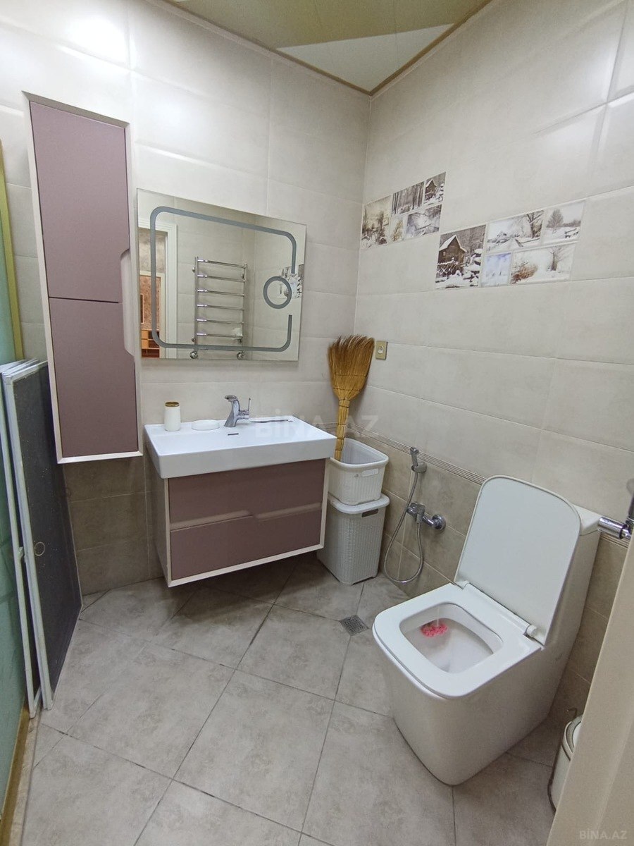 2 otaqlı yeni tikili - Qara Qarayev m. - 94 m² (16)