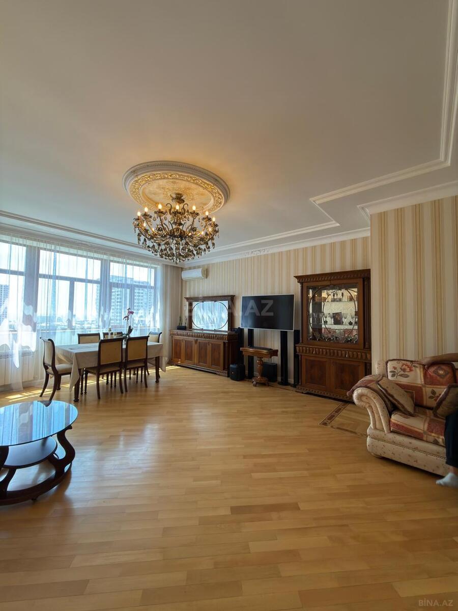 3 otaqlı yeni tikili - Şah İsmayıl Xətai m. - 140 m² (2)